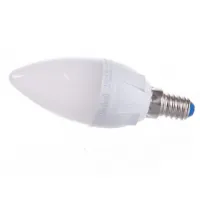 Лампа светодиодная Uniel свеча E14 7W 3000K LED-C37 7W/WW/E14/FR PLP01WH UL-00002413