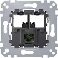 Механизм розетки компьютерная RJ45 Cat.5 Schneider Electric коллекции Merten, MTN4575-0001