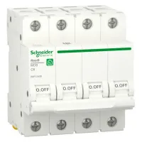 Автоматический выключатель Schneider Electric Resi9 4P 6А (C) 6кА, R9F12406