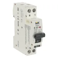 Дифавтомат IEK ARMAT 2P 32А (B) 6 кА, (AC), AR-B06S-1N-B32C030