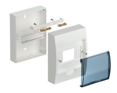 KREPTA 3 Корпус пластиковый ЩРН-П-6 IP41 белый IEK