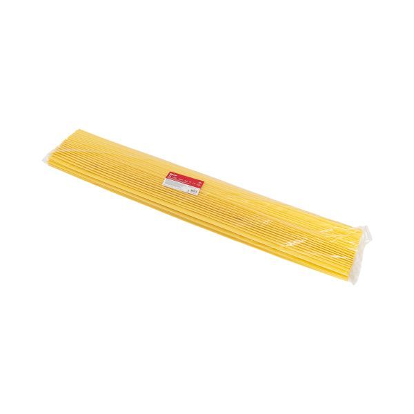 Термоусаживаемая трубка ТУТ нг 30/15 желтая в отрезках по 1м EKF PROxima