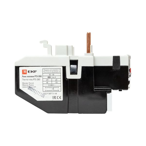 Реле тепловое РТЭ-3363 63-80А EKF PROxima
