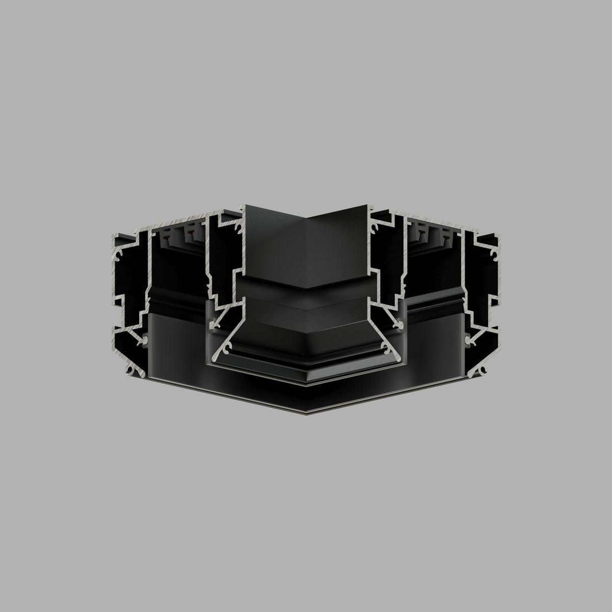 Коннектор L-образный Denkirs Smart One TR2026-BK