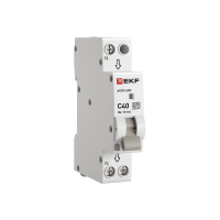 Выключатель автоматический дифференциального тока 1мод. C 40А 10мА тип A 6кА АВДТ-63М электрон. PROx