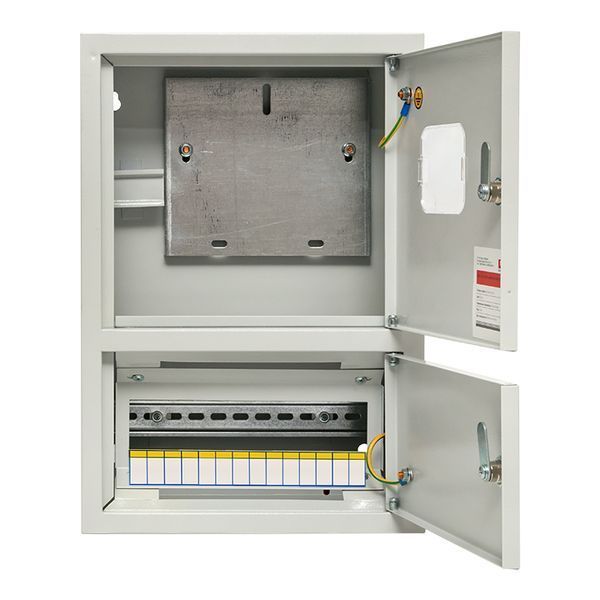 Щит учетно-распред. навесной ЩУРн-1/14 (Э) два отсека (БУР) (450x310x120) IP31 EKF PROxima