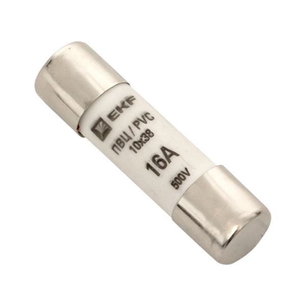 Плавкая вставка цилиндрическая ПВЦ (10x38) 16А EKF