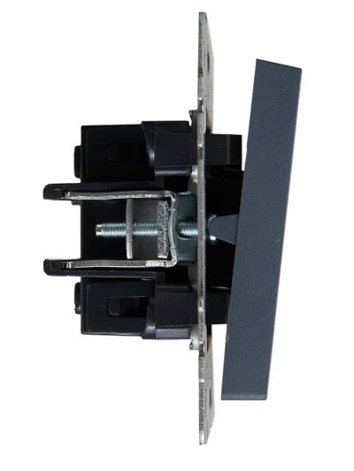 BRITE Выключатель жалюзи 10А ВС10-1-5-БрМ маренго IEK