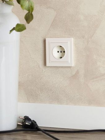 BRITE Рамка 1-местная РУ-1-БрЖ жемчуг IEK