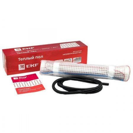 Мат нагревательный двухжильный "Уют" 5 кв. м. 750 Вт EKF