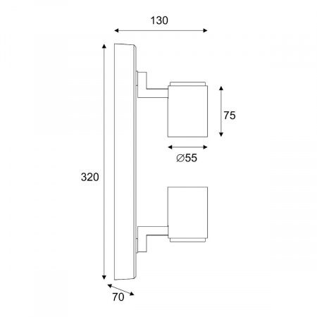 Спот Vele Luce Lexi VL8071S02