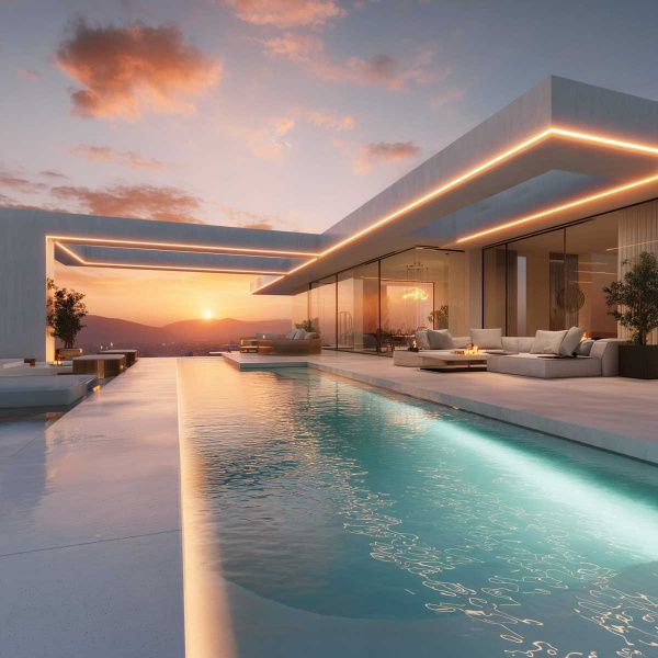 Лента светодиодная 5м 480Led 14W IP68 3300K теплый белый Elektrostandard a070530