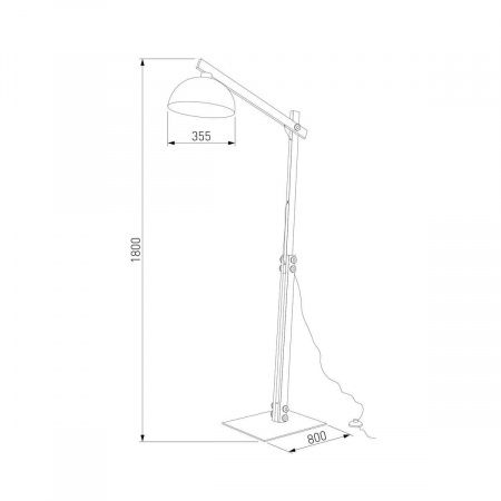 Торшер TK Lighting 5582 Oslo