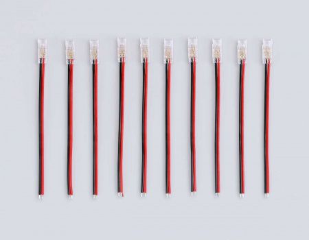 Соединитель гибкий односторонний AMBRELLA LIGHT ILLUMINATION COB 12/24V для лент 5mm (2 конт.) (10шт. в комплекте) GS7373