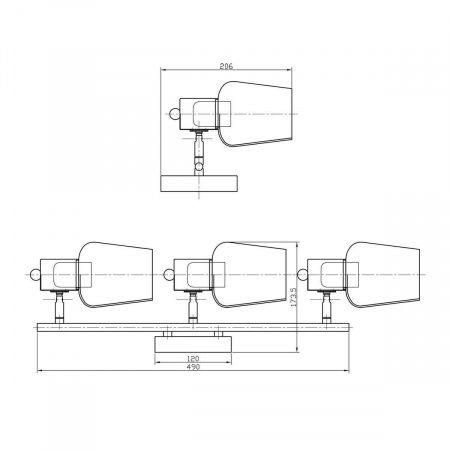 Спот Escada Woody 691/3P