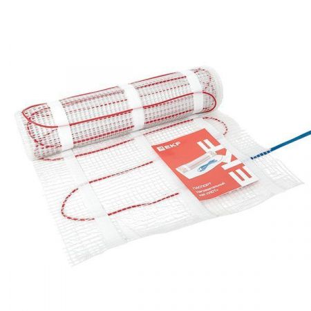 Мат нагревательный двухжильный "Уют" 4 кв. м. 600 Вт EKF