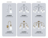 Люстра на штанге Ambrella light High light LH55703