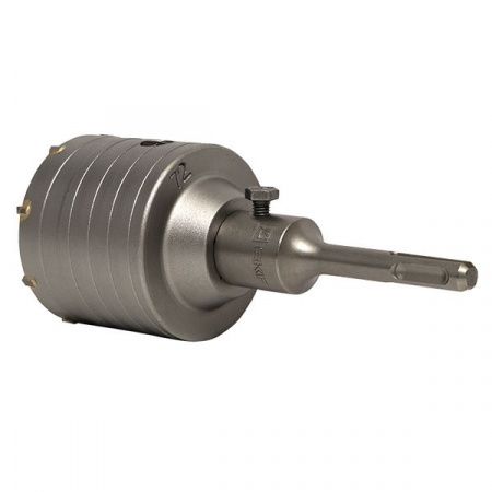 Коронка твердосплавная с оснасткой TCT-72 М22 SDS-plus EKF Master