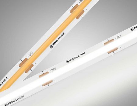 Светодиодная лента Ambrella Light GS4752 COB 528Led/14W m/ 24V IP20 4500K/ 5m*10mm*2mm (2 конт.) GS4752