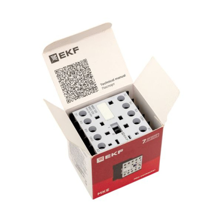 Миниконтактор МКЭ 12А 230В 1NO EKF PROxima