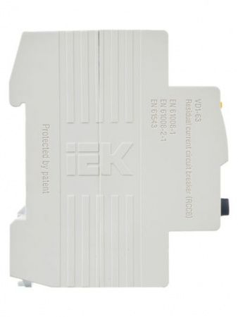 Выключатель дифференциальный (УЗО) ВД1-63 4Р 50А 300мА IEK