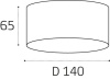 Светильник потолочный Italline IT014-0206 nickel