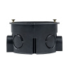 EKF PROxima Кор. уст. приборная КМТ-010-044 со стык. узлами и саморезами д/тверд. стен (68х40) plc-k