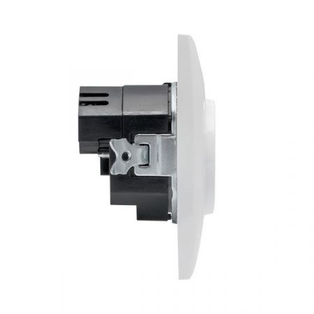 Валенсия розетка 1-местная с/з 16А белая с защ. штор. с 2 USB 2,1А EKF PROxima