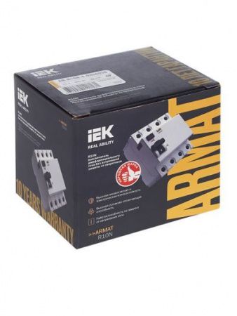 ARMAT Выключатель дифференциального тока R10N 4P 25А 30мА тип A IEK