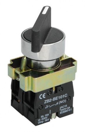 Переключатель LAY5-BJ25 2 положения "I-0" длинная ручка NO+NC IEK