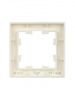 BRITE Рамка 1-местная РУ-1-БрЖ жемчуг IEK