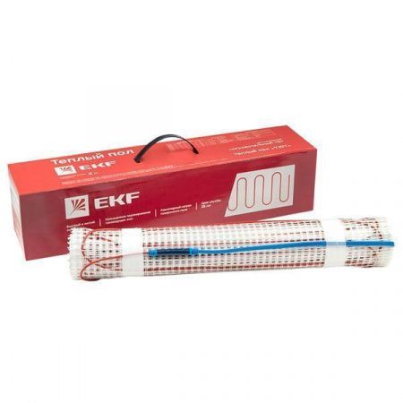 Мат нагревательный двухжильный "Уют" 5 кв. м. 750 Вт EKF