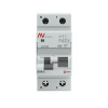 Автоматический выключатель дифференциального тока DVA-6 1P+N 6А характеристика B 100мА тип AС электромеханический 6кА AVERES EKF