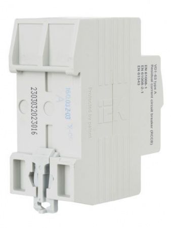 Выключатель дифференциальный (УЗО) ВД1-63 2Р 16А 30мА тип А IEK