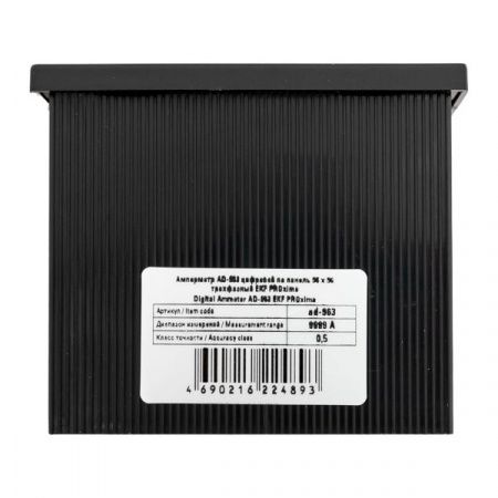 Амперметр AD-963 цифровой на панель (96x96) трехфазный EKF PROxima