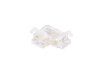 Соединитель угловой AMBRELLA LIGHT ILLUMINATION COB RGB 12/24V для лент 10mm (4 конт.) (10шт. в комплекте) GS6891