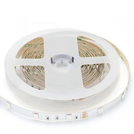 Светодиодная лента Apeyron 7,2W/m 30LED/m 5050SMD разноцветная 5M 38BL